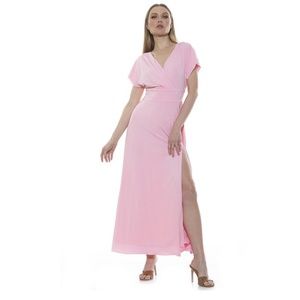 ALEXIA ADMOR: Brielle Surplice Maxi Dress (NWT)